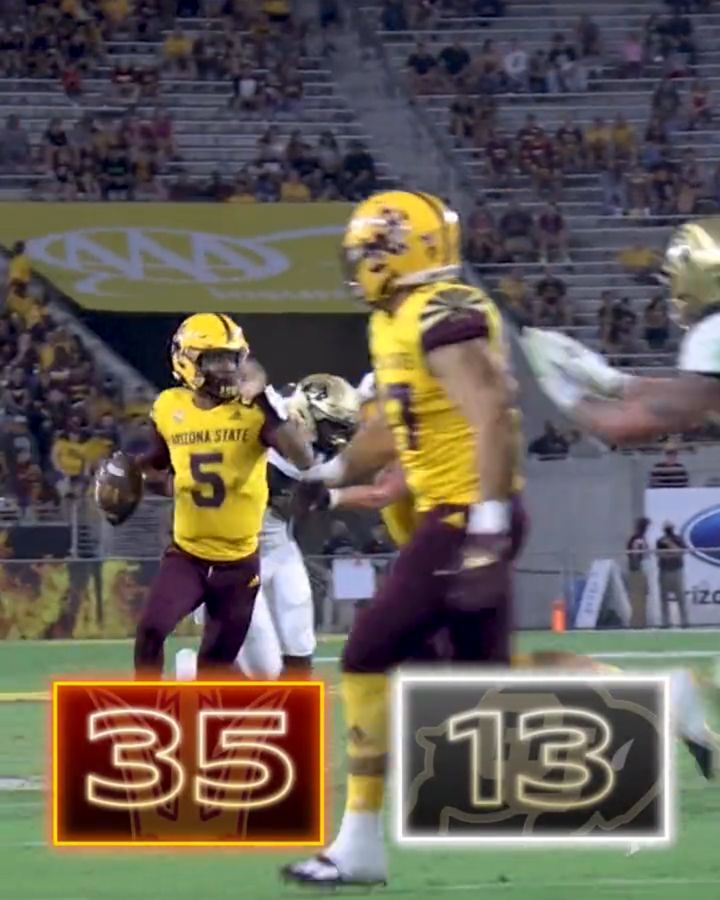 ASU football vs Colorado, Sep 28 2021